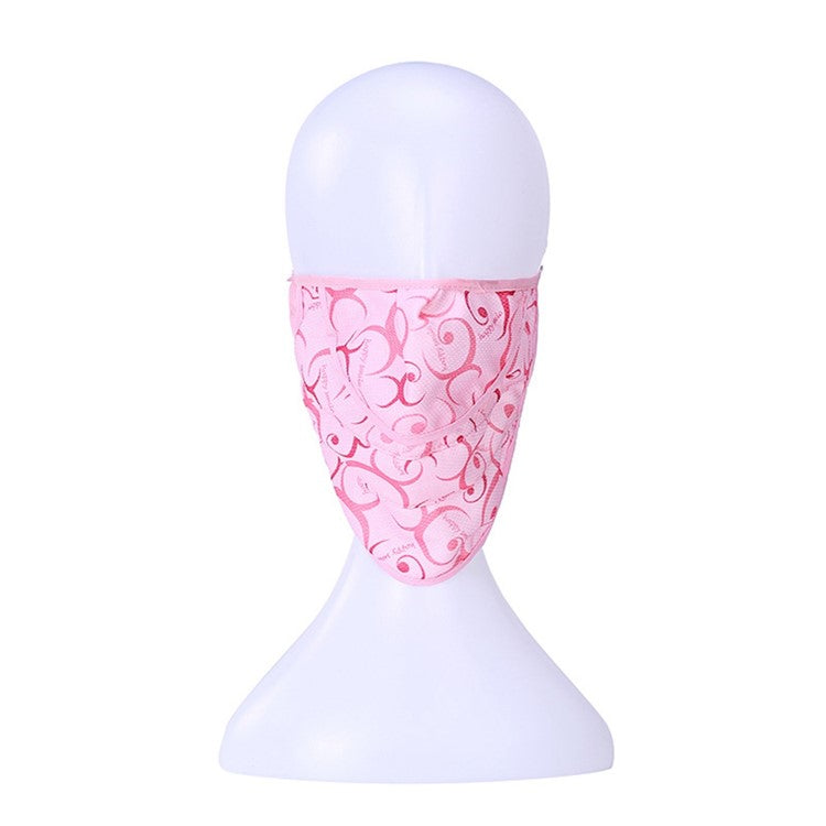 Cooling Face Mask Summer Outdoor Cycling Breathable Windproof Face Cover Adjustable UV Protection Mask