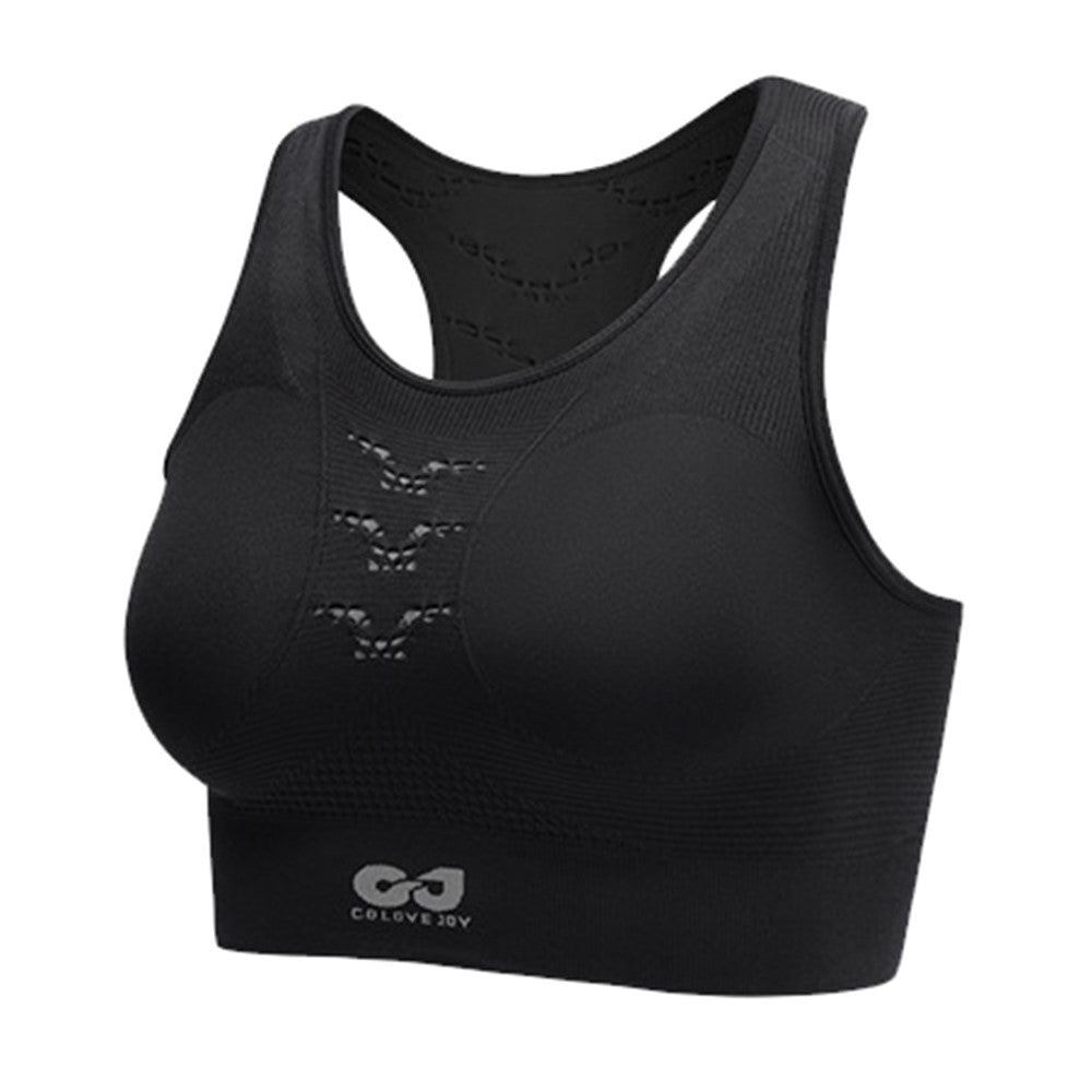 GOLOVEJOY YJ01 Size L Women Yoga Bra Summer Outdoor Sports Cycling Fitness Vest with Removable Chest Pads