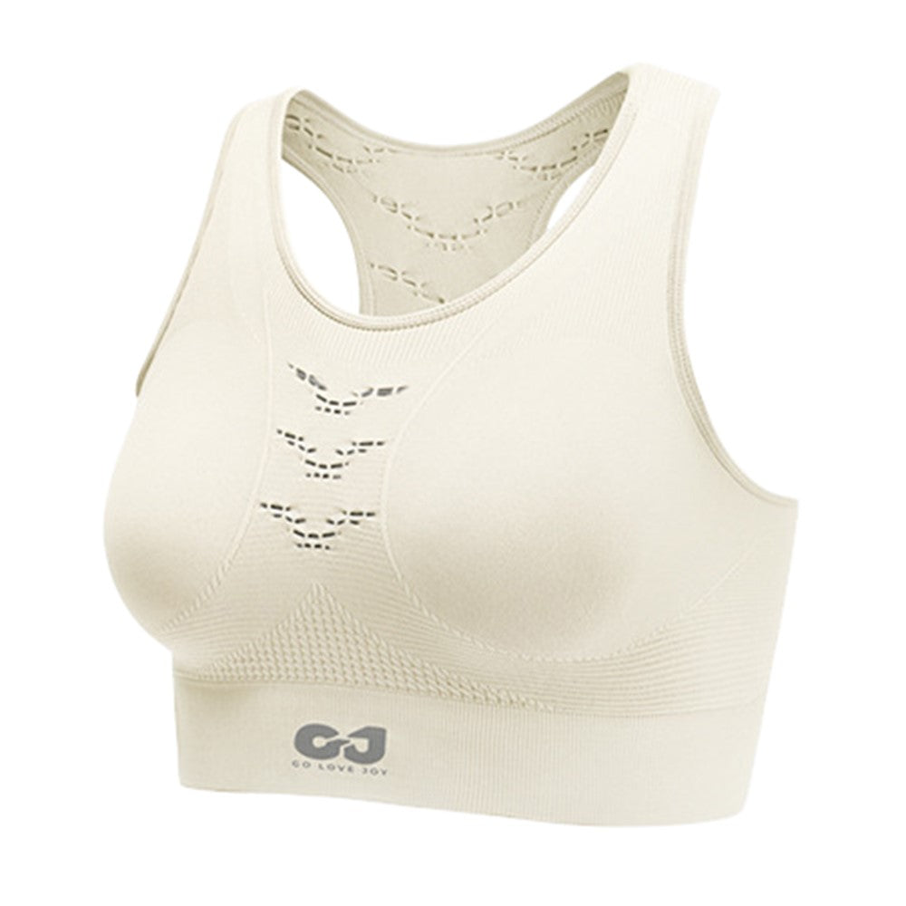 GOLOVEJOY YJ01 Size L Women Yoga Bra Summer Outdoor Sports Cycling Fitness Vest with Removable Chest Pads