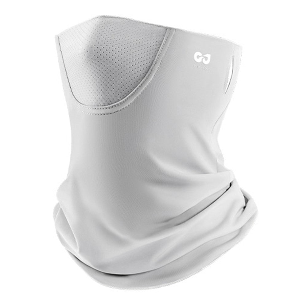 GOLOVEJOY XTJ42 Equestrian Riding Breathable Face Mask Neck Protection Ice Silk Anti UV Face Cover