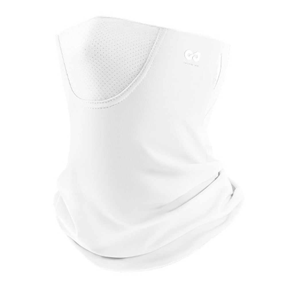 GOLOVEJOY XTJ42 Equestrian Riding Breathable Face Mask Neck Protection Ice Silk Anti UV Face Cover