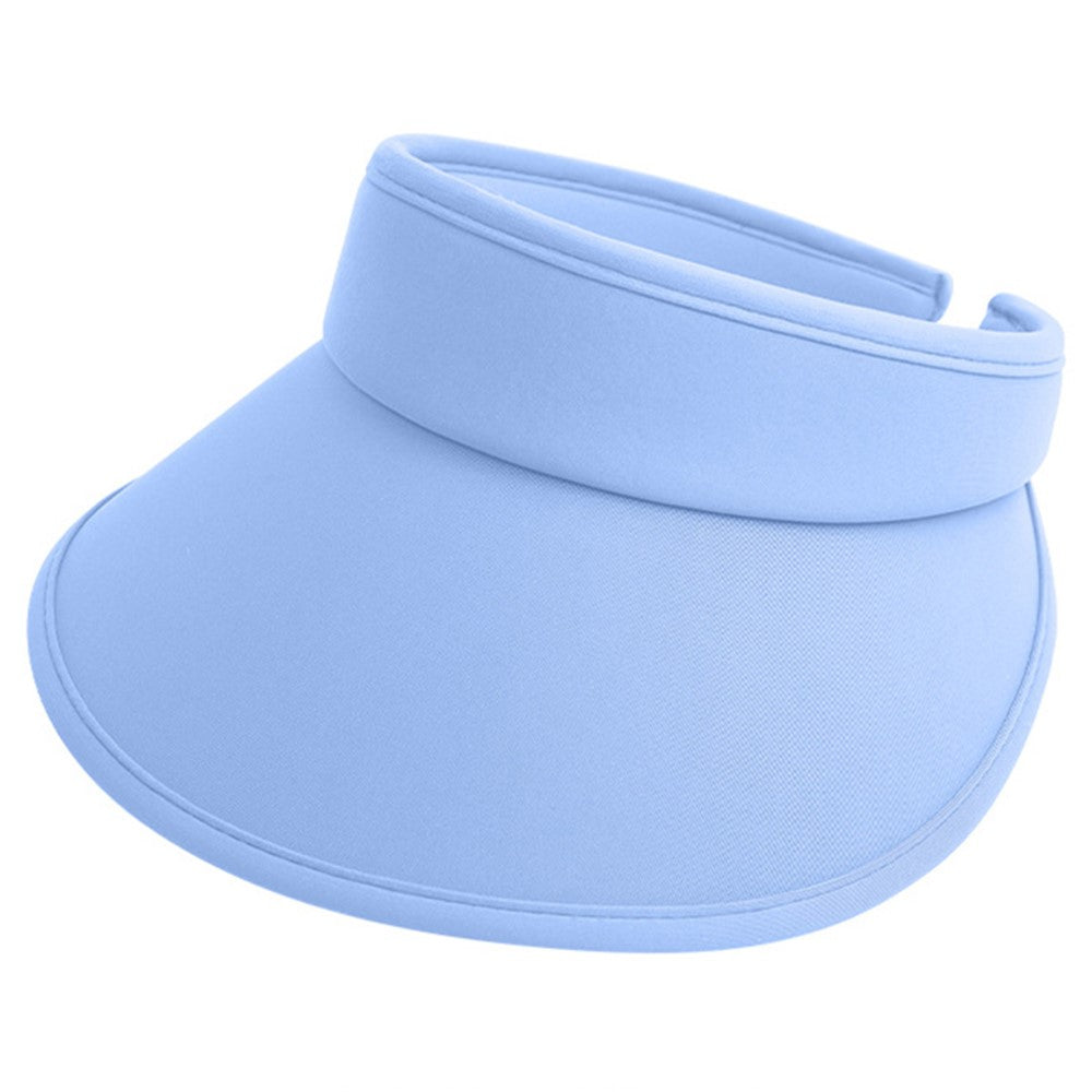 BSKDM Summer Wide Brim Sun Hat UV Protection Visor Cap Quick Dry Sweat Wicking Running Hat