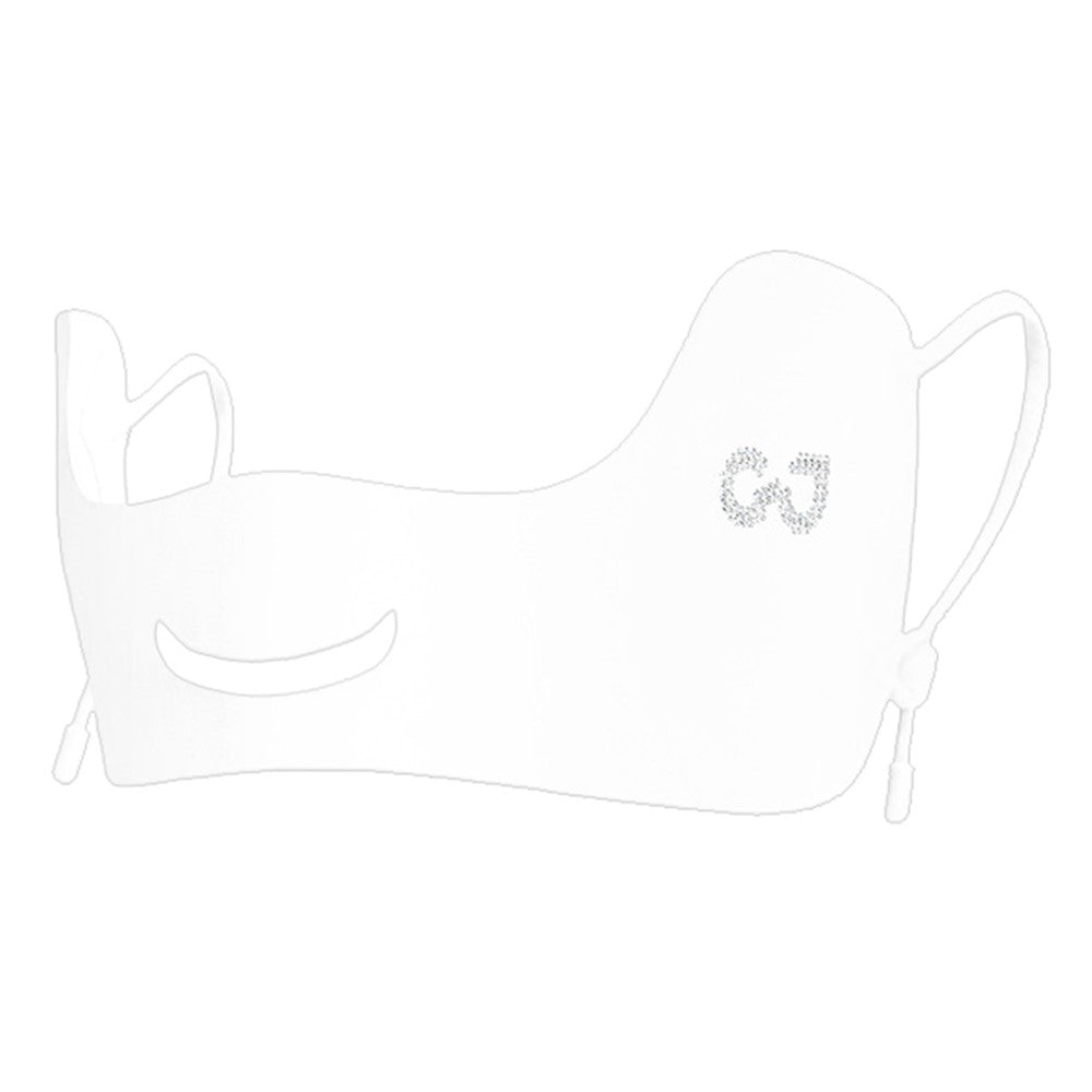 XTJ144 Outdoor Golf Sun Protection Face Mask Women Eye Corner Protection Butterfly Design Breathable Ice Silk Mask