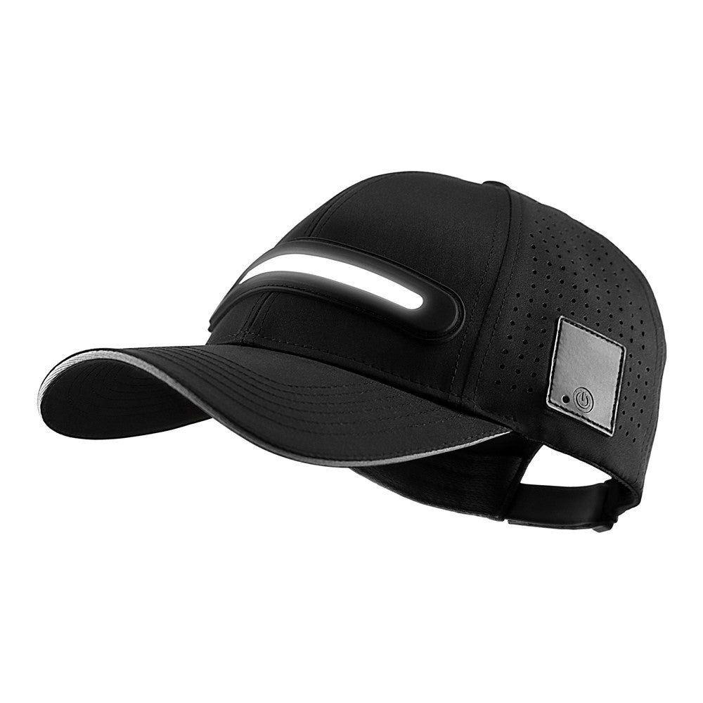 BQ-TD3 3 Modes LED Lighting Baseball Cap Rechargeable Illuminated Hat for Outdoor Activities