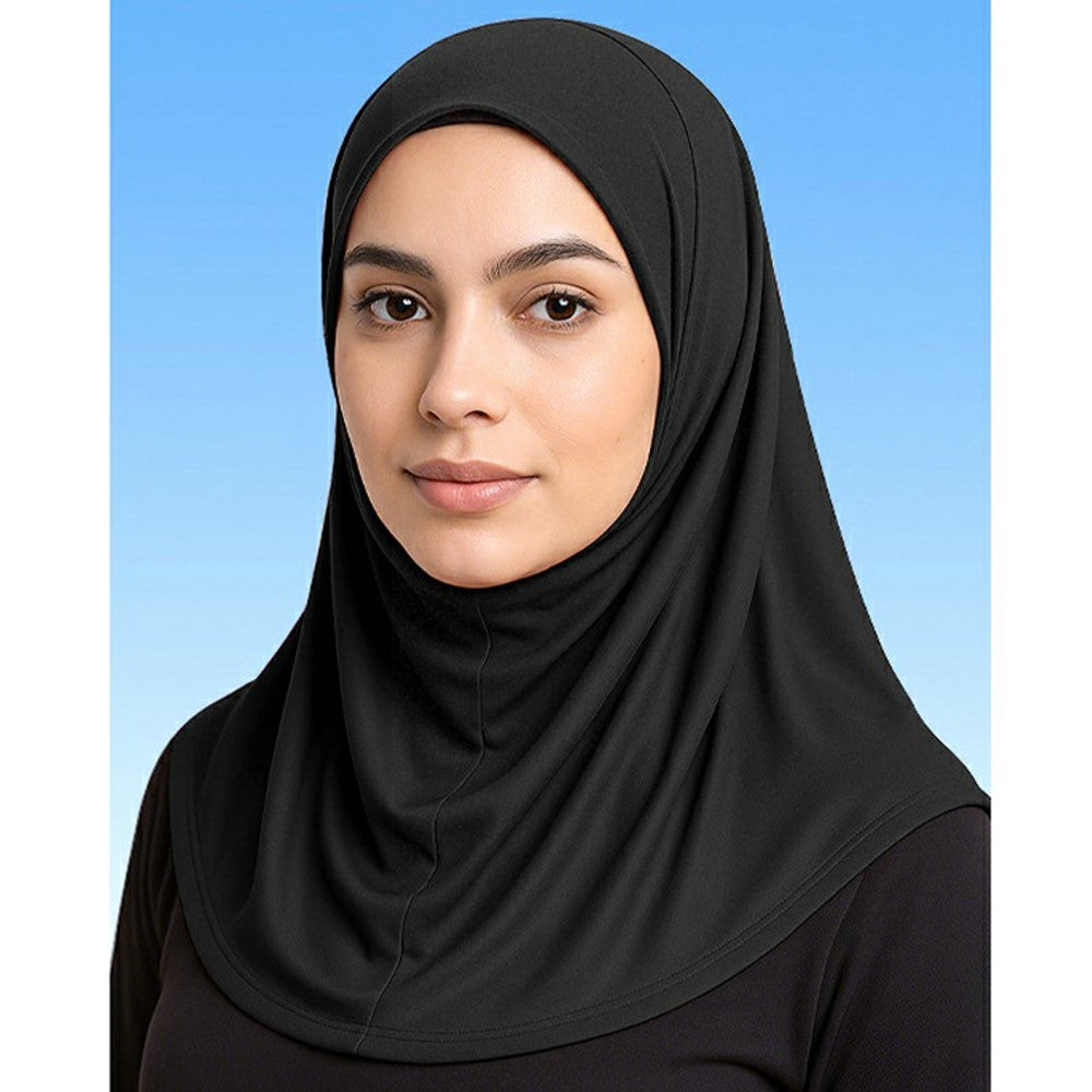 Muslim Head Scarf Sun Protection Middle Eastern Hijab Breathable Milk Silk Ethnic Turban Headwrap