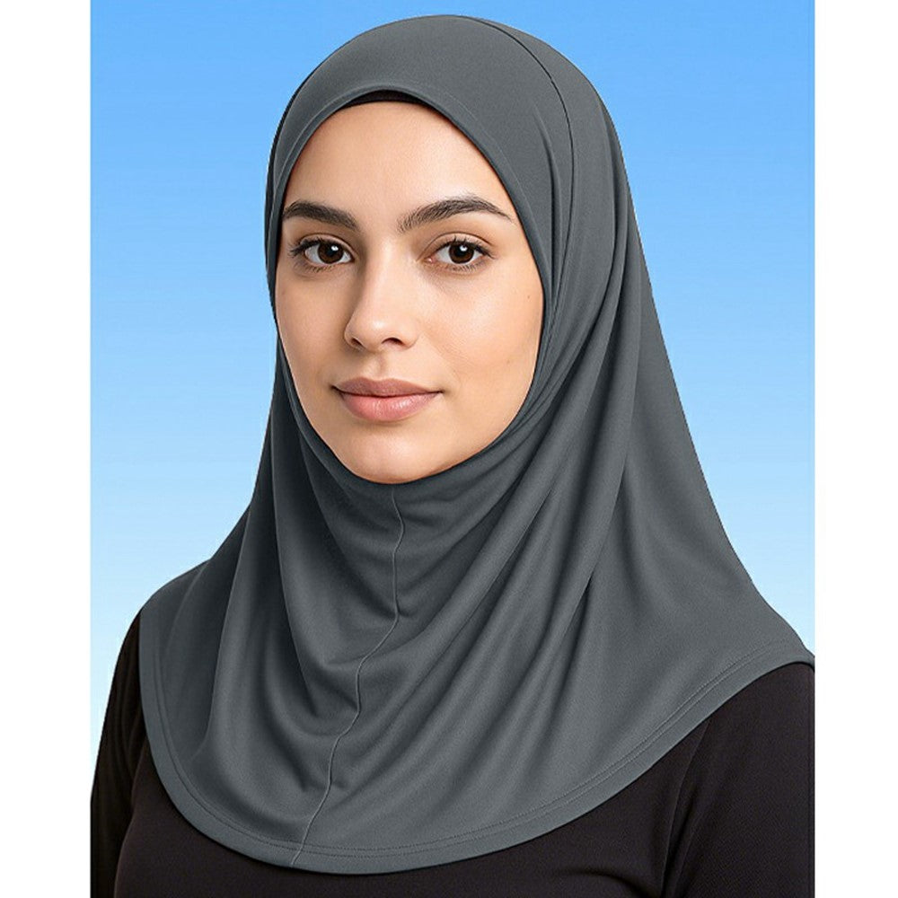 Muslim Head Scarf Sun Protection Middle Eastern Hijab Breathable Milk Silk Ethnic Turban Headwrap