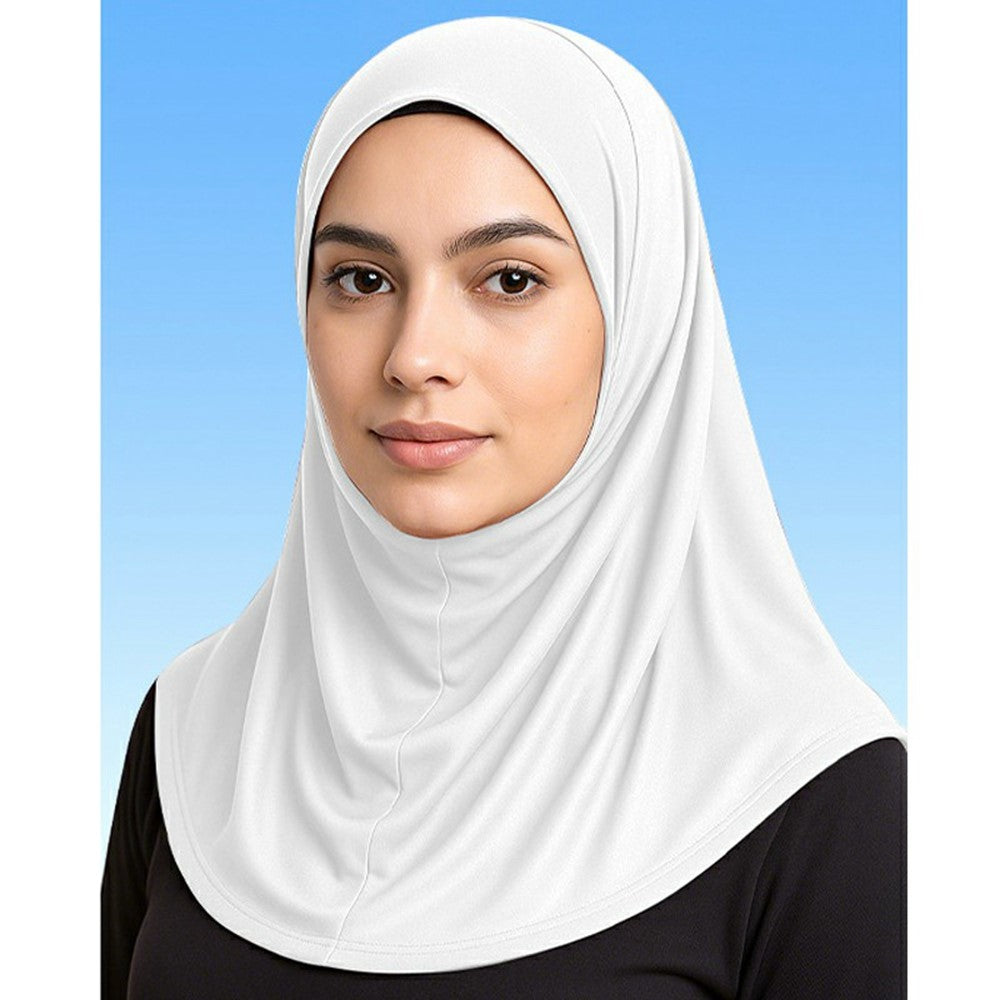 Muslim Head Scarf Sun Protection Middle Eastern Hijab Breathable Milk Silk Ethnic Turban Headwrap