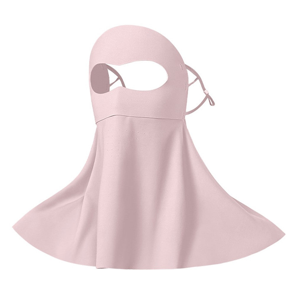 JLQLDB Full Face Neck Gaiter Mask Ice Silk Sun Protection Balaclava Motorcycle Riding Face Neck Cover