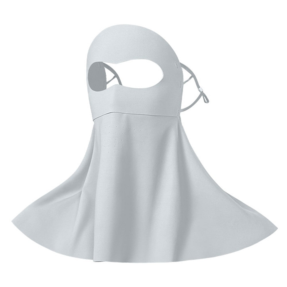 JLQLDB Full Face Neck Gaiter Mask Ice Silk Sun Protection Balaclava Motorcycle Riding Face Neck Cover