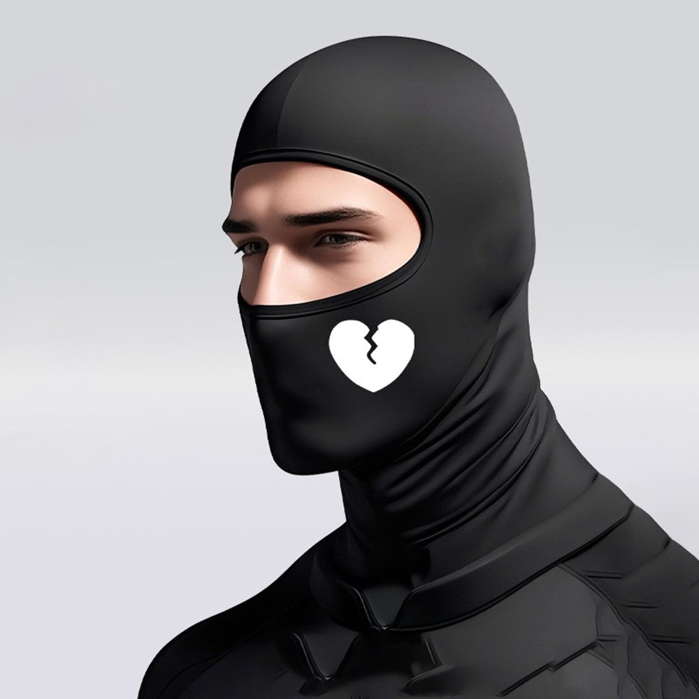 Windproof Cycling Full Face Mask Milk Silk Summer Outdoor Sun Protection Hood Balaclava