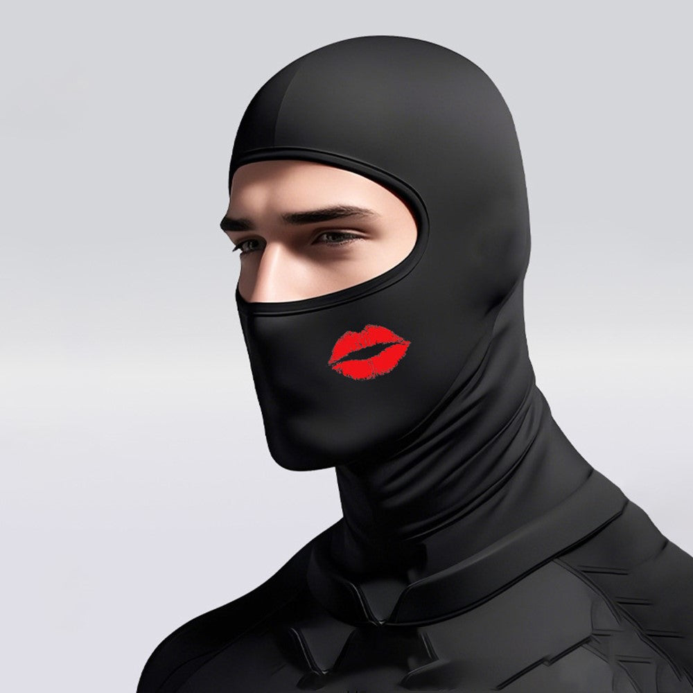 Windproof Cycling Full Face Mask Milk Silk Summer Outdoor Sun Protection Hood Balaclava