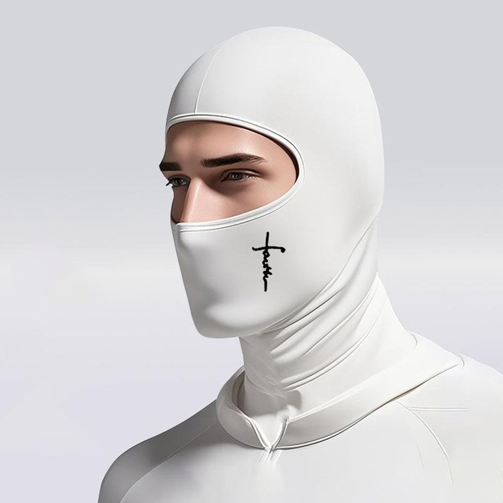 Windproof Cycling Full Face Mask Milk Silk Summer Outdoor Sun Protection Hood Balaclava