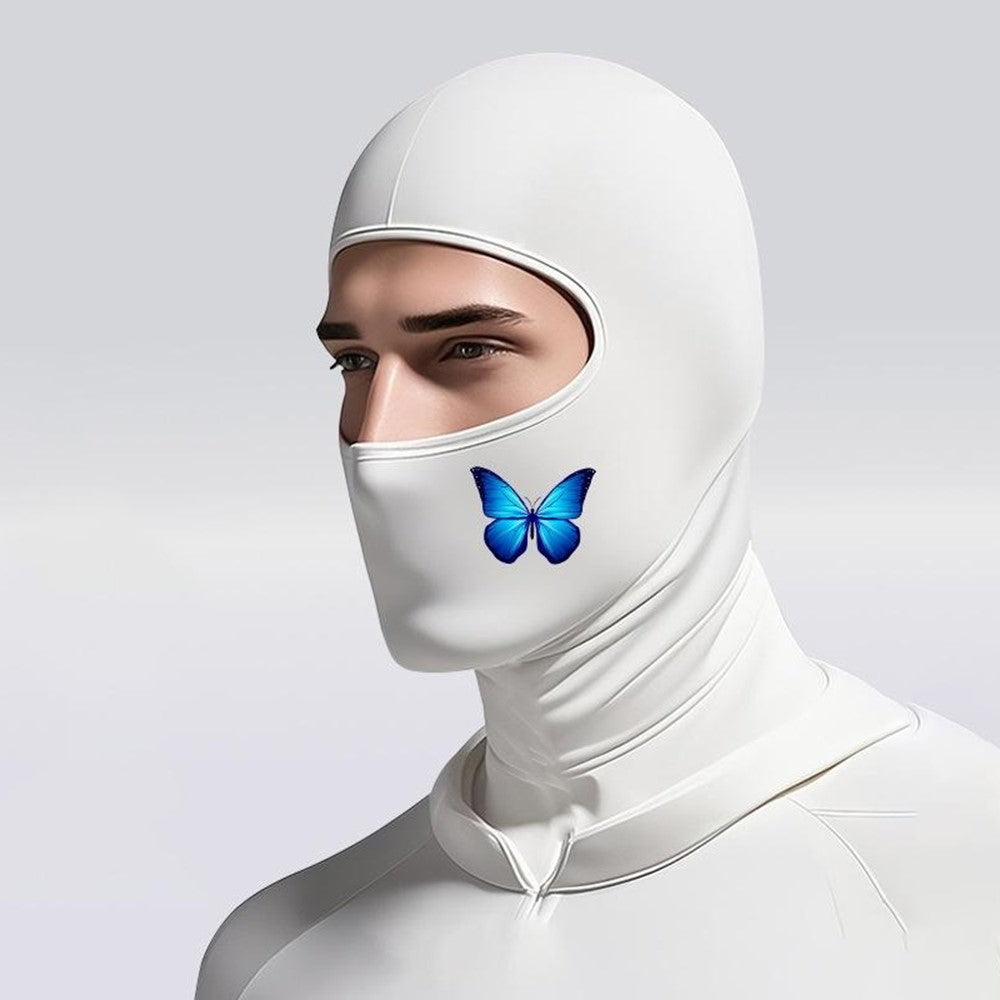 Windproof Cycling Full Face Mask Milk Silk Summer Outdoor Sun Protection Hood Balaclava