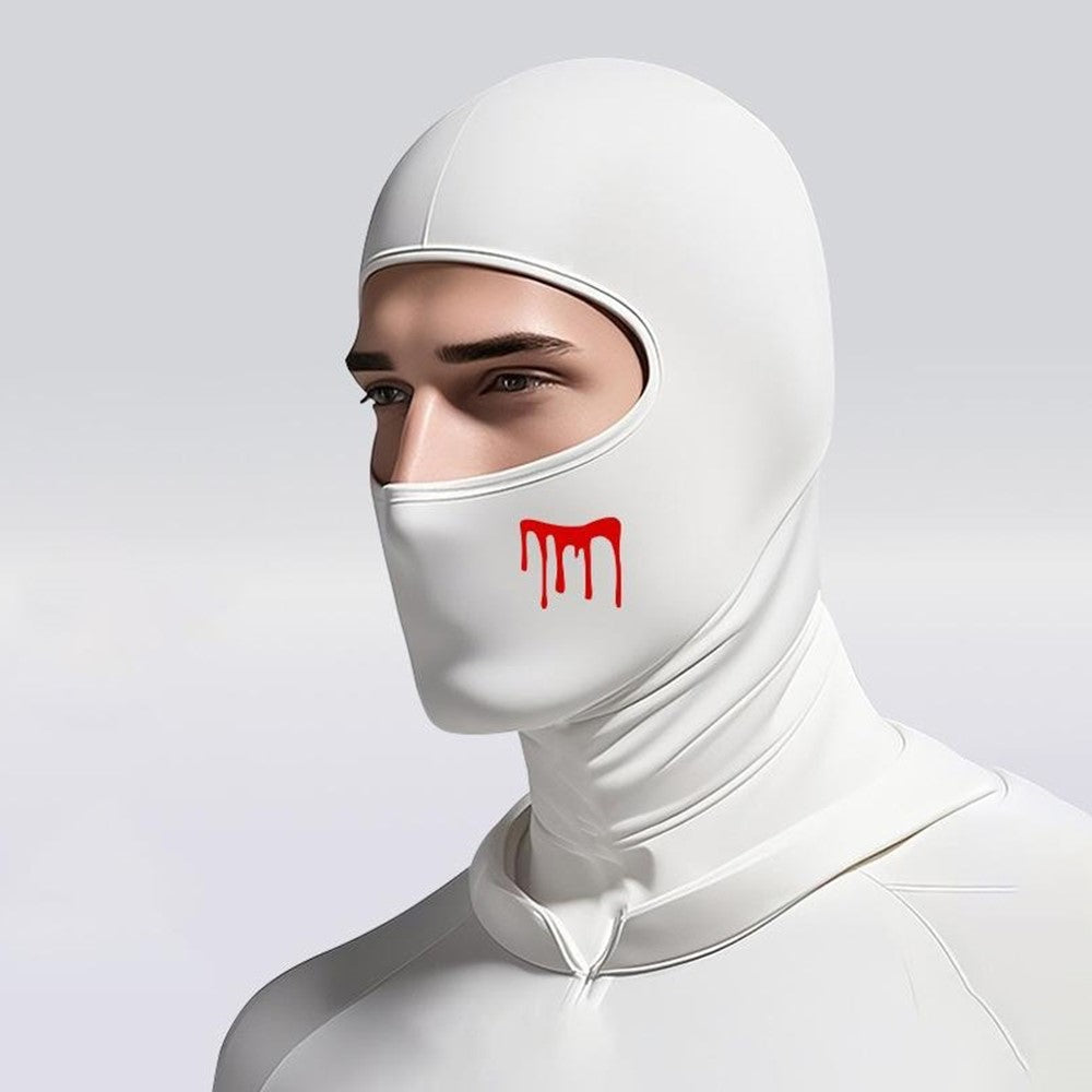 Windproof Cycling Full Face Mask Milk Silk Summer Outdoor Sun Protection Hood Balaclava
