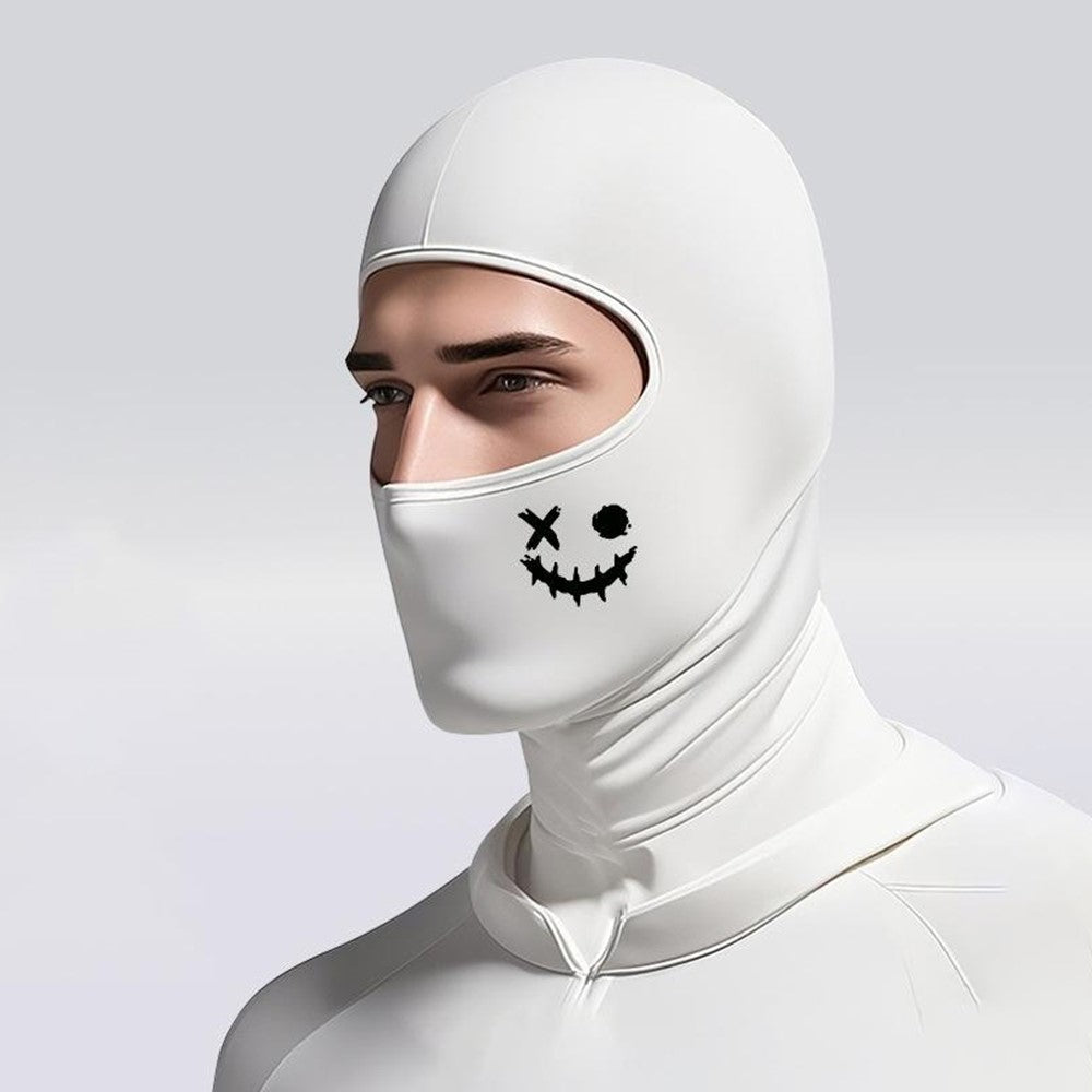Windproof Cycling Full Face Mask Milk Silk Summer Outdoor Sun Protection Hood Balaclava