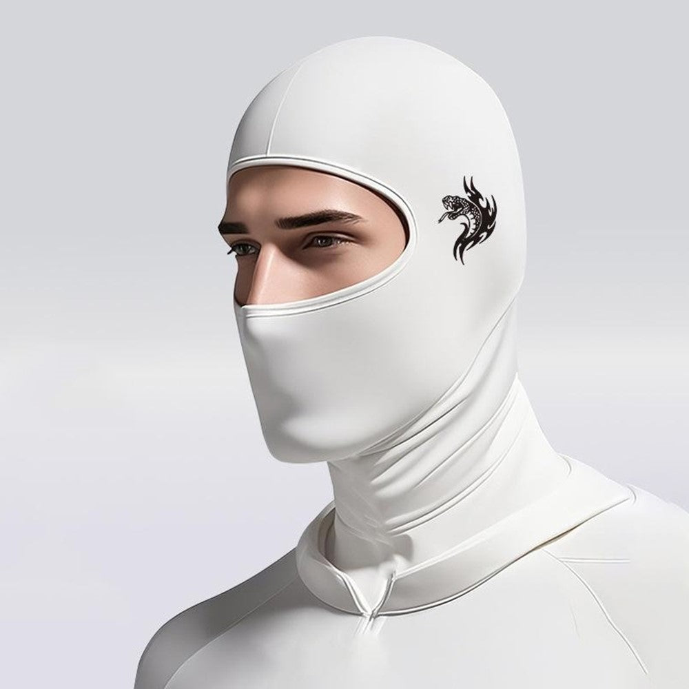Windproof Cycling Full Face Mask Milk Silk Summer Outdoor Sun Protection Hood Balaclava