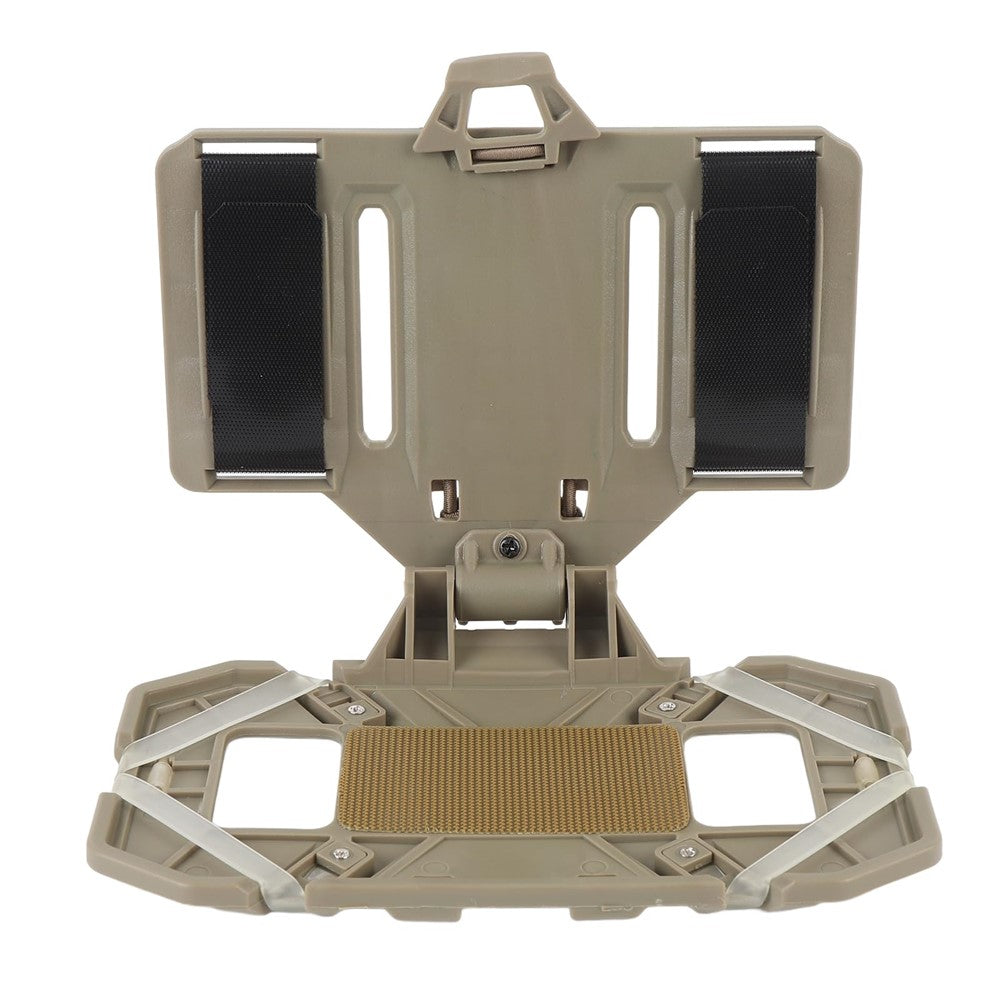 Outdoor Chest Phone Holder for 4.7 - 6.7 Inch Screens Tactical Vest Foldable Cellphone Mount
