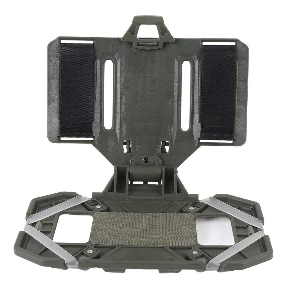 Outdoor Chest Phone Holder for 4.7 - 6.7 Inch Screens Tactical Vest Foldable Cellphone Mount