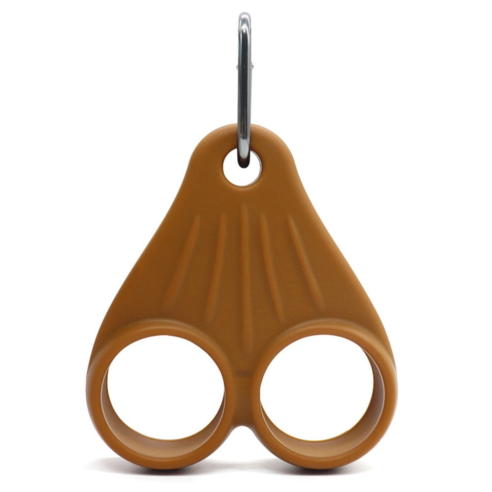 Portable Golf Ball Holder Silicone Storage Rack Belt Clip Tee Organizer with Hook for Outdoor Sports