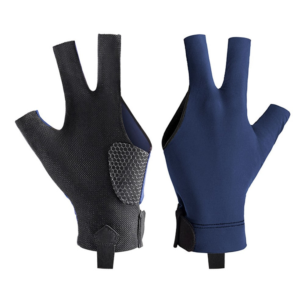GL060 1Pc Snooker Billiards Glove 3 Finger Breathable Anti-Slip Wear-Resistant Glove