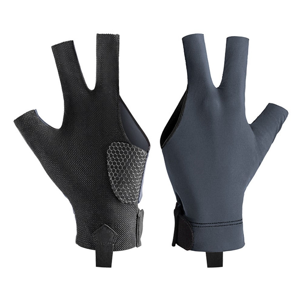 GL060 1Pc Snooker Billiards Glove 3 Finger Breathable Anti-Slip Wear-Resistant Glove