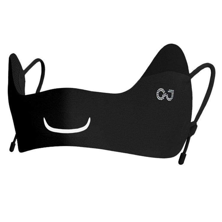 GOLOVEJOY XTJ155 Sun Protection Golf Face Mask Outdoor Sports Breathable Ice Silk Anti UV Face Shield