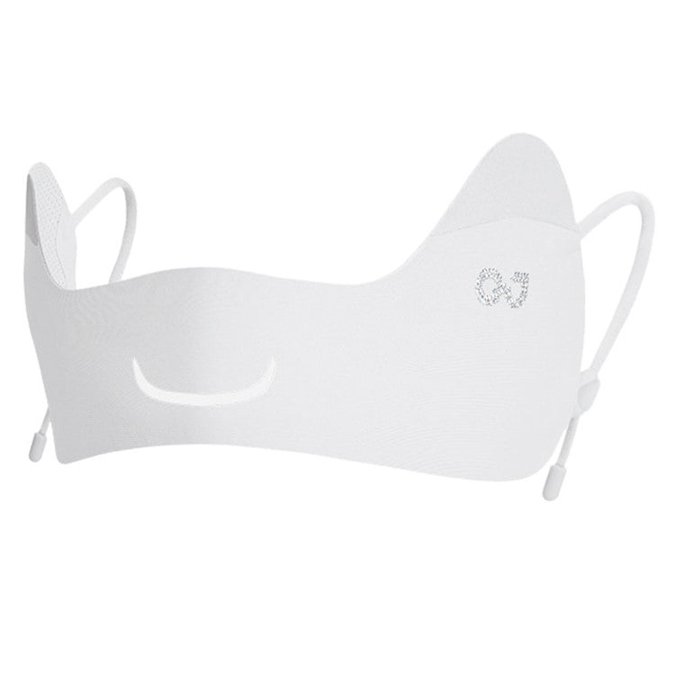 GOLOVEJOY XTJ155 Sun Protection Golf Face Mask Outdoor Sports Breathable Ice Silk Anti UV Face Shield