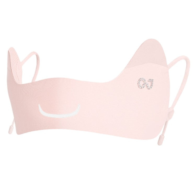 GOLOVEJOY XTJ155 Sun Protection Golf Face Mask Outdoor Sports Breathable Ice Silk Anti UV Face Shield