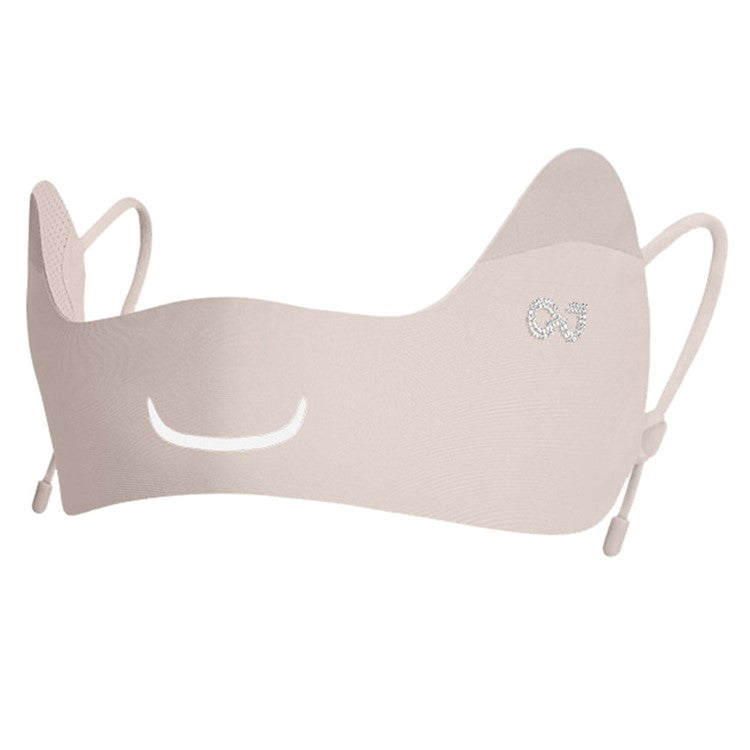 GOLOVEJOY XTJ155 Sun Protection Golf Face Mask Outdoor Sports Breathable Ice Silk Anti UV Face Shield