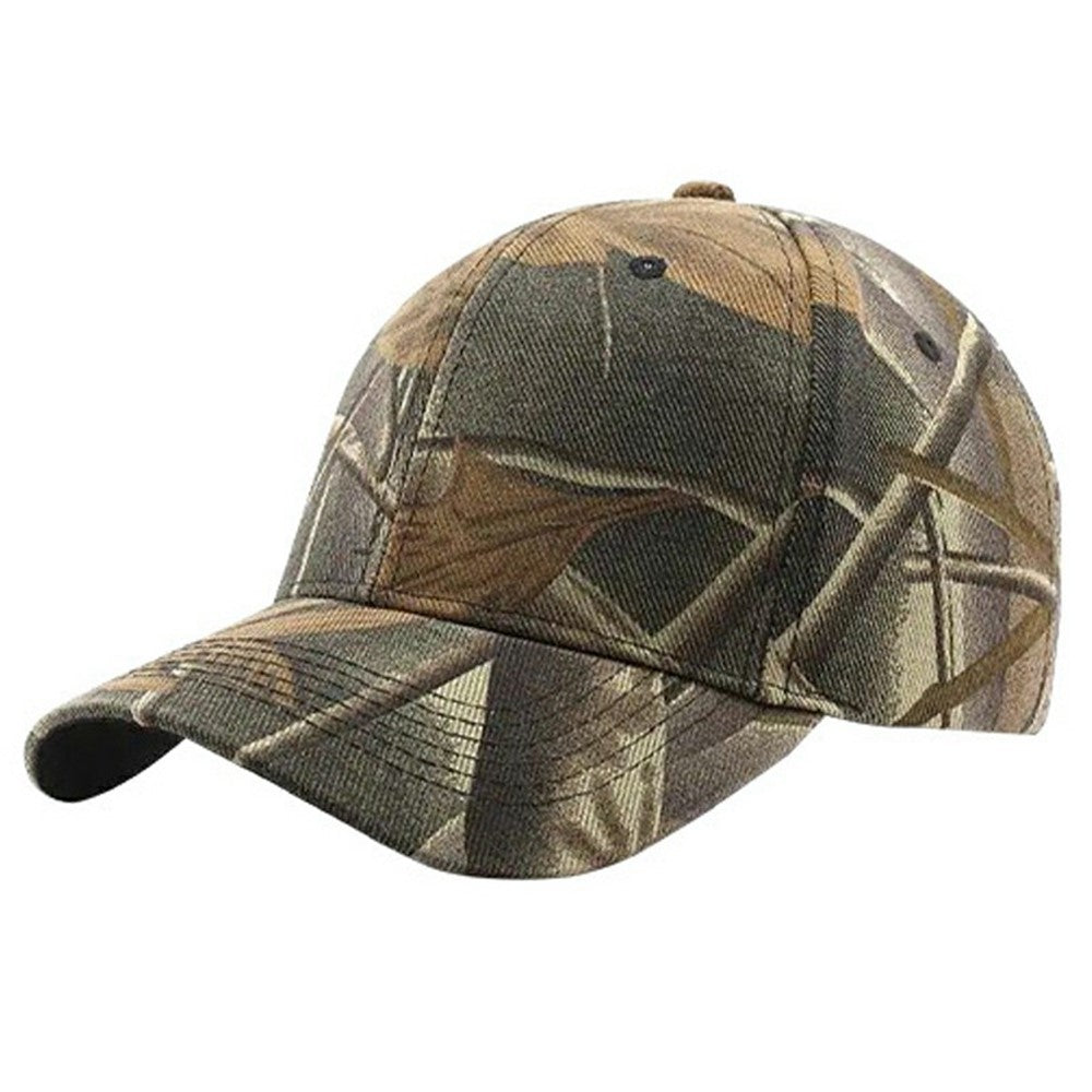 Outdoor Sun Hat Wide Brim Baseball Cap Tactical Camo Sports Hat for Hiking Camping