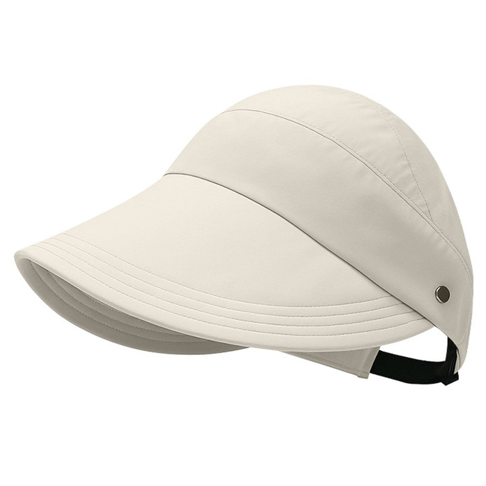 KDYFM Summer Outdoor Sun Hat Breathable Mesh Liner Wide Brim Visor Cap for Hiking / Fishing