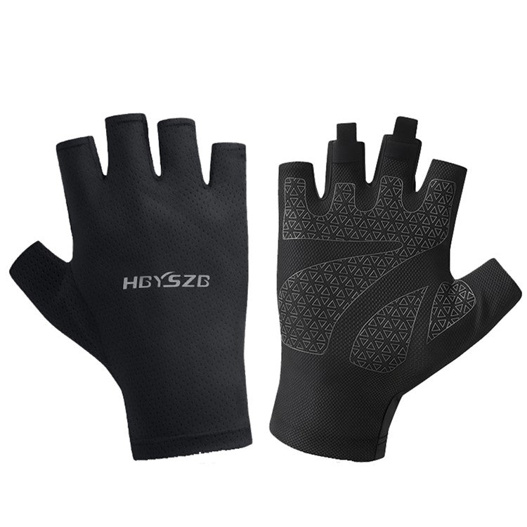 HGYSZG 1 Pair Size M Cycling Summer Thin Half Finger Gloves Fitness Strength Training Unisex Gloves