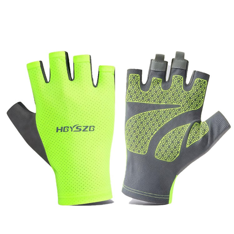 HGYSZG 1 Pair Size M Cycling Summer Thin Half Finger Gloves Fitness Strength Training Unisex Gloves