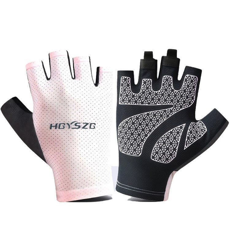 HGYSZG 1 Pair Size M Cycling Summer Thin Half Finger Gloves Fitness Strength Training Unisex Gloves