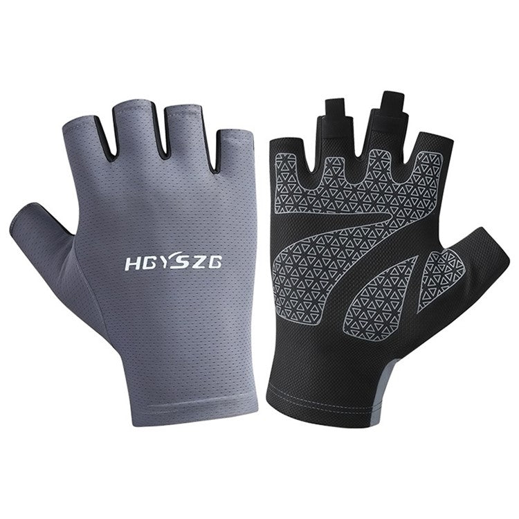 HGYSZG 1 Pair Size M Cycling Summer Thin Half Finger Gloves Fitness Strength Training Unisex Gloves