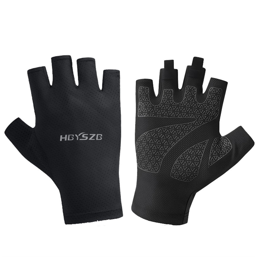 HGYSZG 1 Pair Size XL Cycling Summer Thin Half Finger Gloves Fitness Strength Training Unisex Gloves