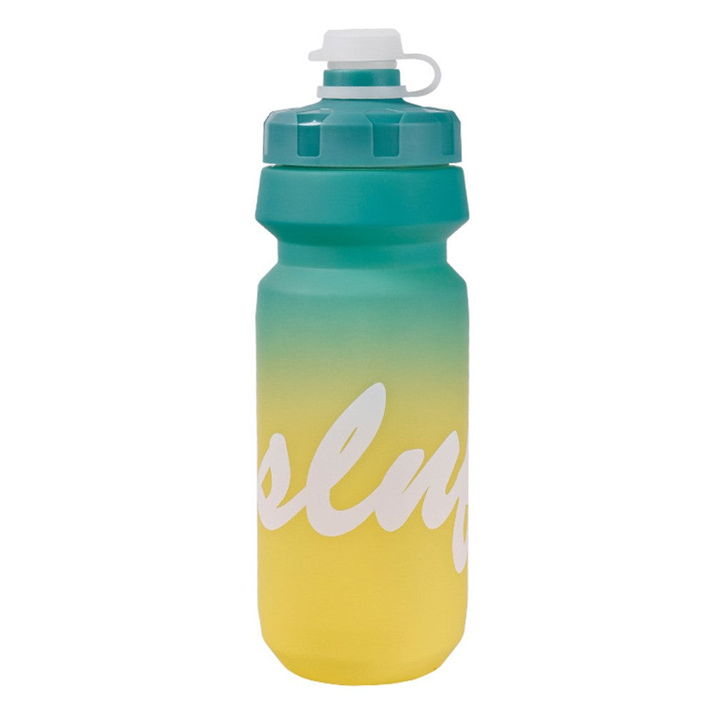 650ml Outdoor Sports LDPE Water Bottle Camping Cycling Hiking Gradient Leakproof Squeeze Bottle BPA Free, No FDA