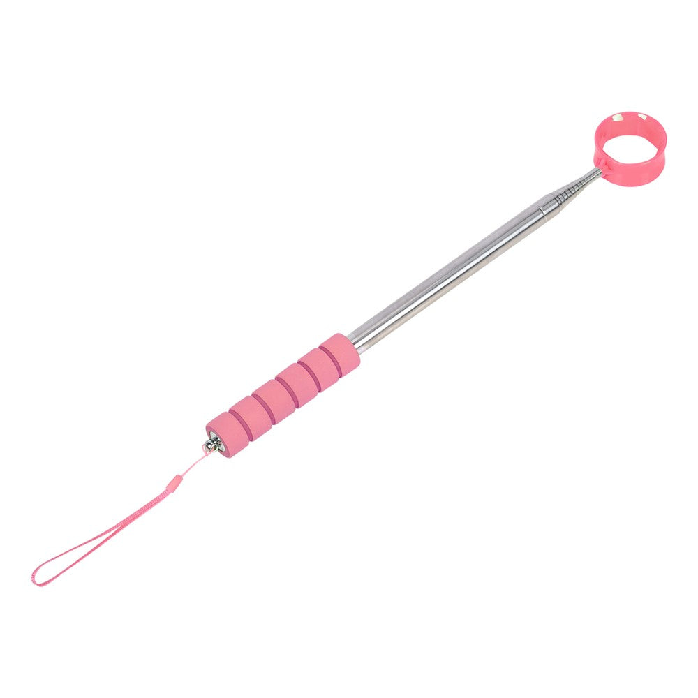 D541 Stainless Steel Golf Ball Retriever 2.7m Telescopic Picker Grabber with Comfortable EVA Grip