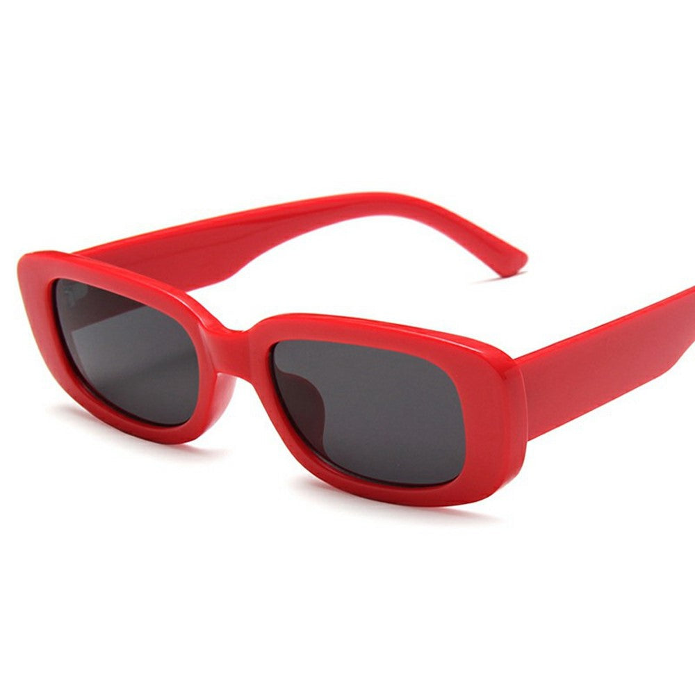 Square Frame Sunglasses Retro Lightweight Sun UV Protection Glasses for Small Faces