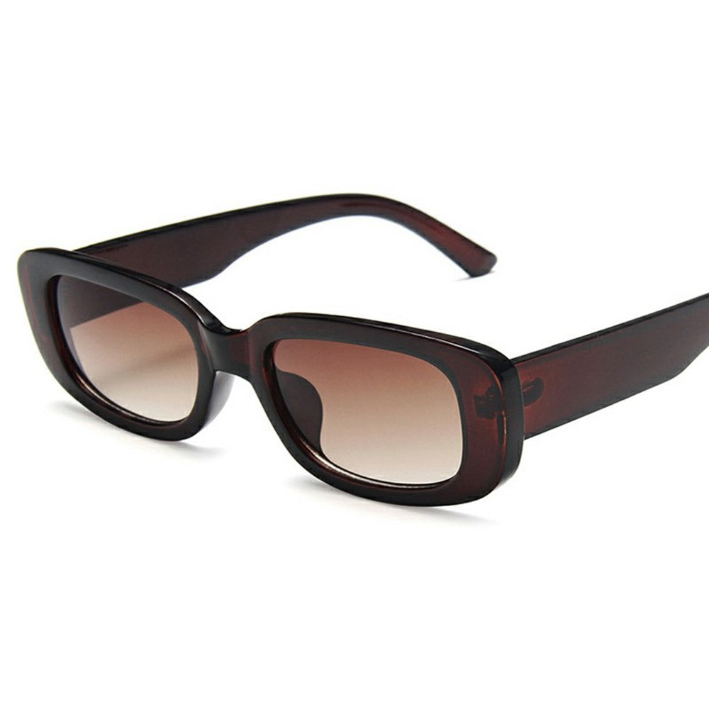 Square Frame Sunglasses Retro Lightweight Sun UV Protection Glasses for Small Faces