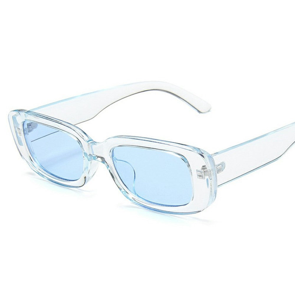 Square Frame Sunglasses Retro Lightweight Sun UV Protection Glasses for Small Faces