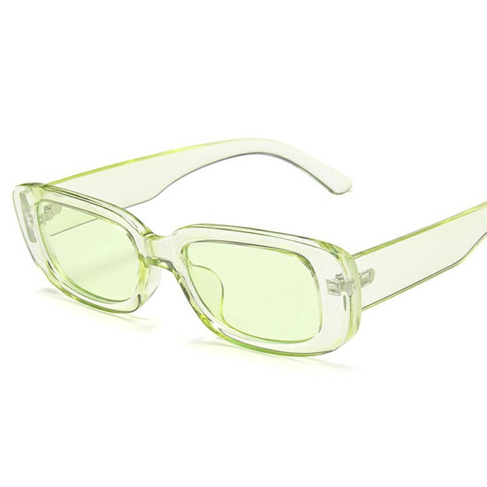 Square Frame Sunglasses Retro Lightweight Sun UV Protection Glasses for Small Faces