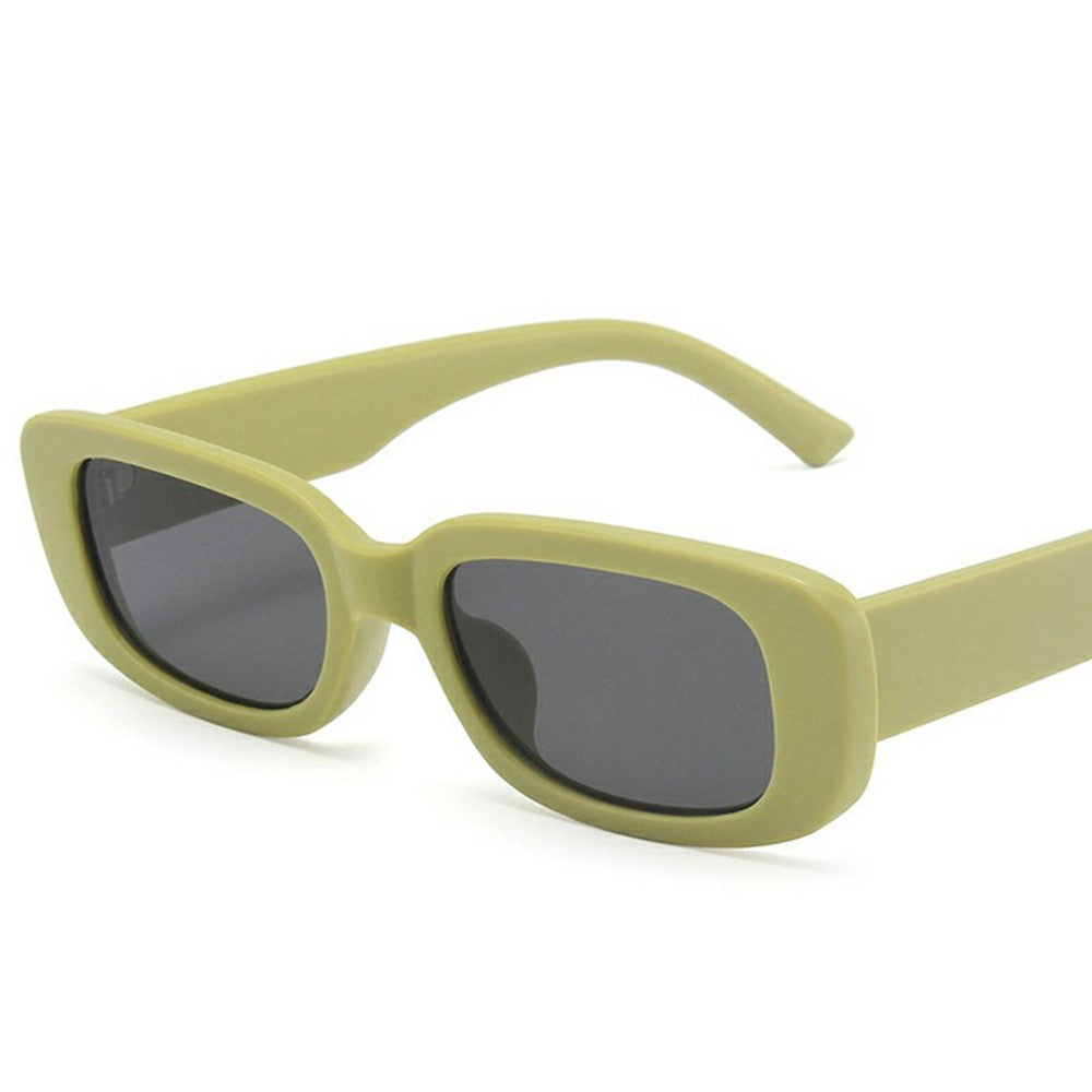 Square Frame Sunglasses Retro Lightweight Sun UV Protection Glasses for Small Faces