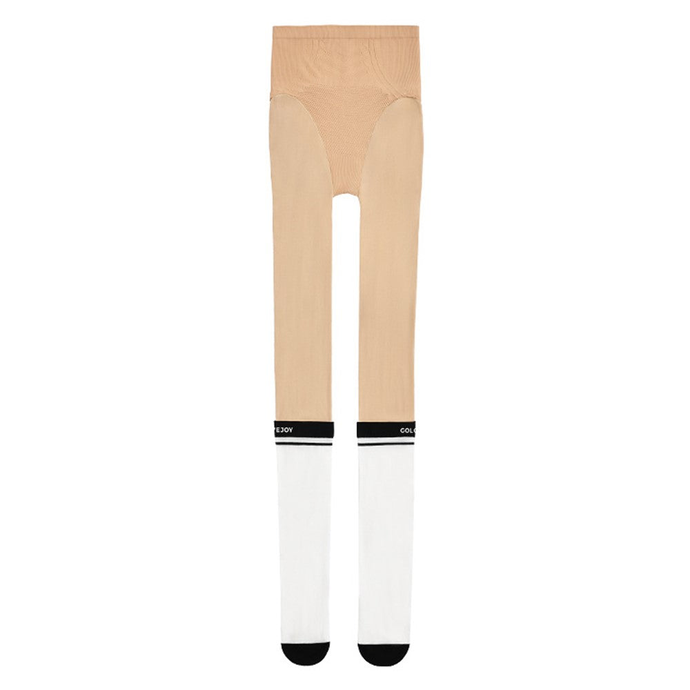 GOLOVEJOY XWZ18 UPF50+ Summer Pantyhose Butt Lifting Tights Anti Bacterial Leggings for Golf