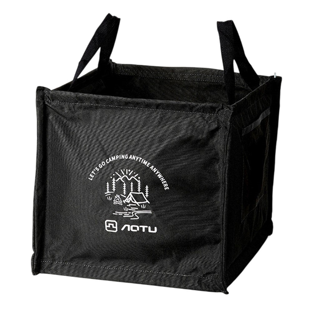AOTU AT6361 27L Foldable Outdoor Trash Can 600D Oxford Cloth Camping Storage Bag Tactical Organizer