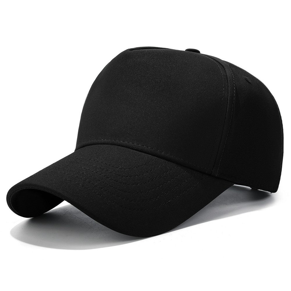 Men Women Baseball Cap Fashion Plain High Crown Sunproof Adjustable Snapback Hat