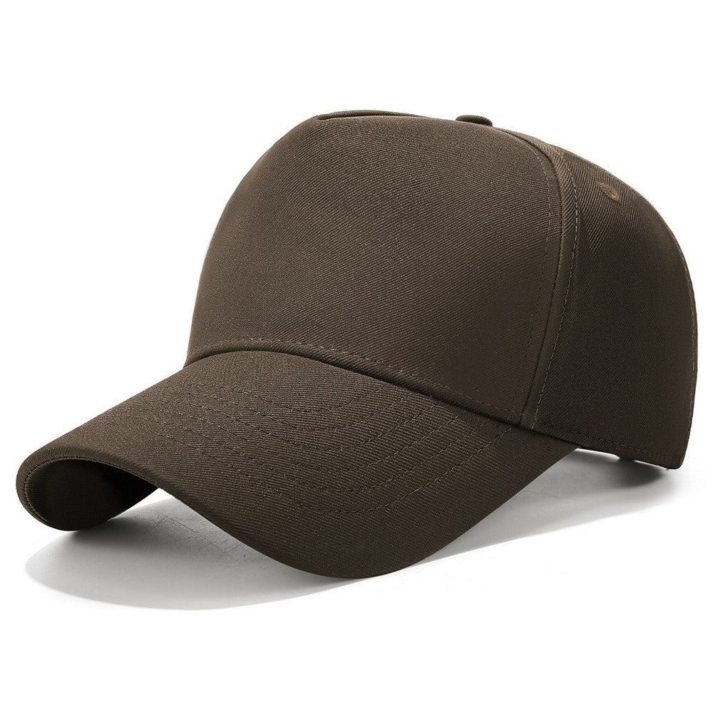 Men Women Baseball Cap Fashion Plain High Crown Sunproof Adjustable Snapback Hat