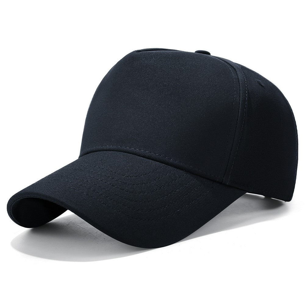 Men Women Baseball Cap Fashion Plain High Crown Sunproof Adjustable Snapback Hat