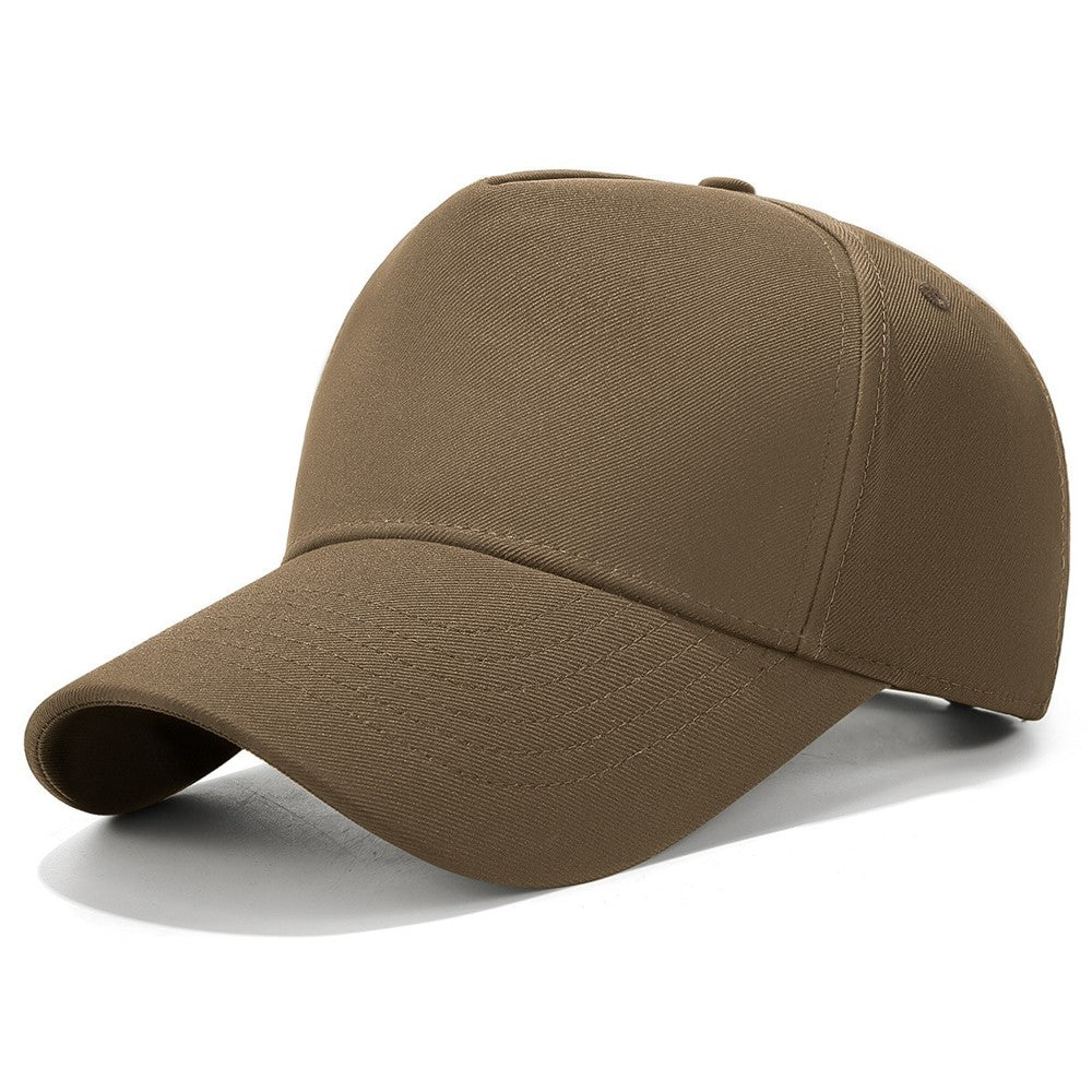 Men Women Baseball Cap Fashion Plain High Crown Sunproof Adjustable Snapback Hat
