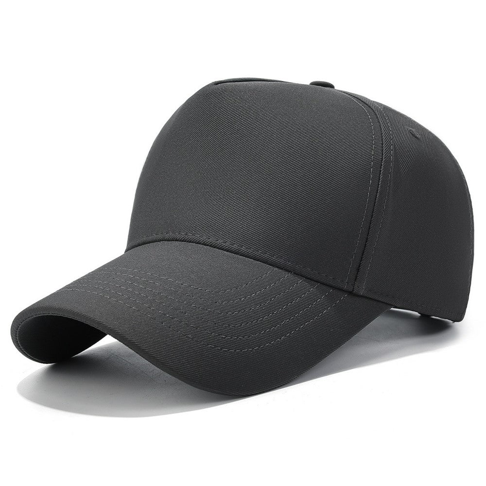 Men Women Baseball Cap Fashion Plain High Crown Sunproof Adjustable Snapback Hat